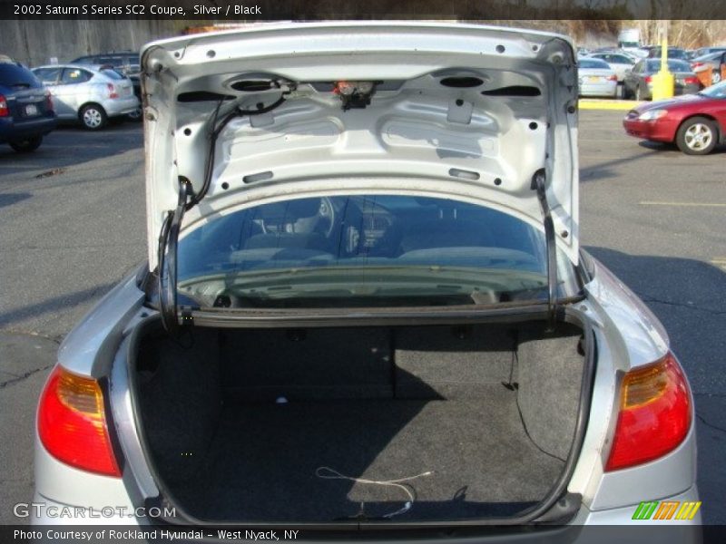 Silver / Black 2002 Saturn S Series SC2 Coupe