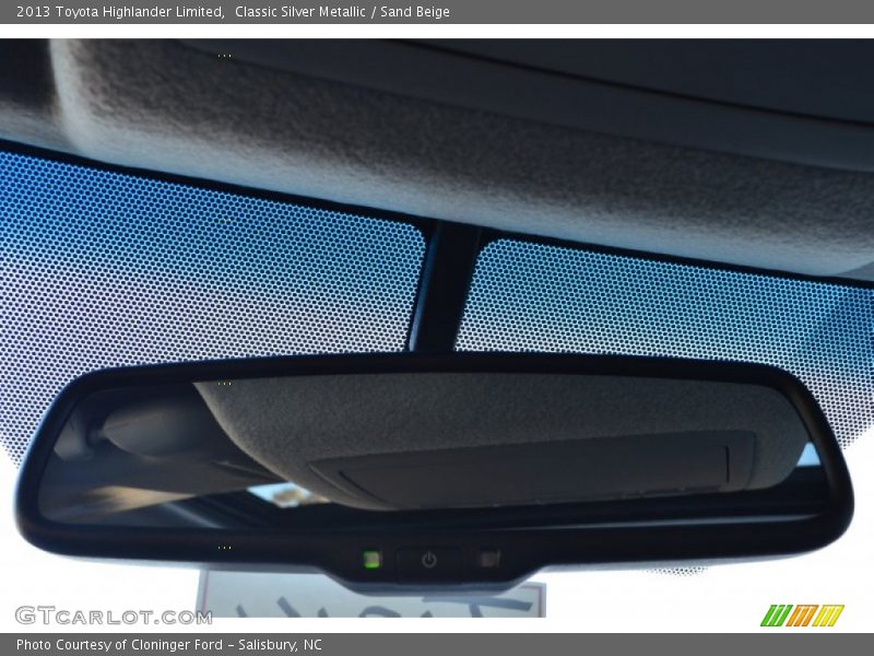 Classic Silver Metallic / Sand Beige 2013 Toyota Highlander Limited