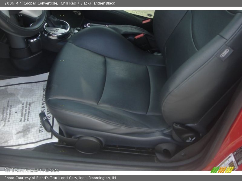 Chili Red / Black/Panther Black 2006 Mini Cooper Convertible