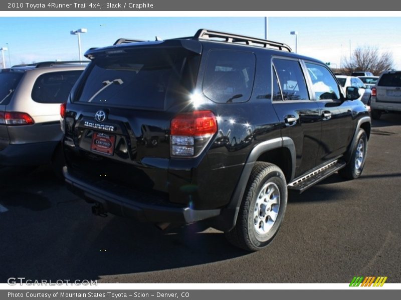 Black / Graphite 2010 Toyota 4Runner Trail 4x4