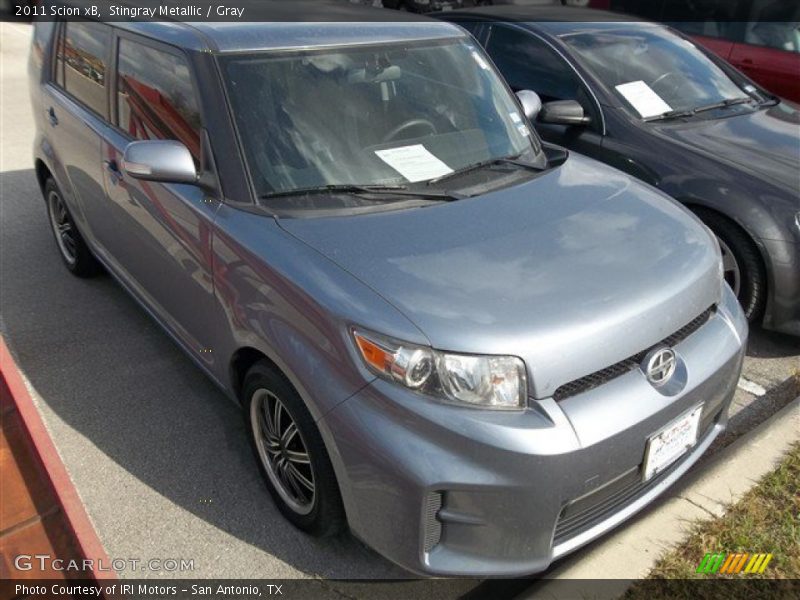 Stingray Metallic / Gray 2011 Scion xB