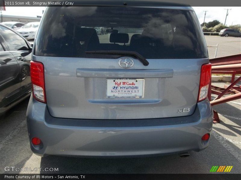 Stingray Metallic / Gray 2011 Scion xB