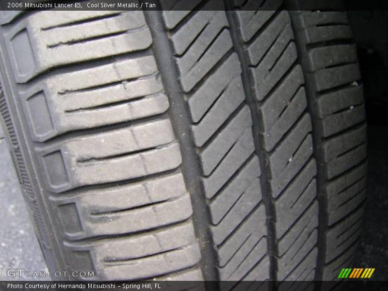 Cool Silver Metallic / Tan 2006 Mitsubishi Lancer ES