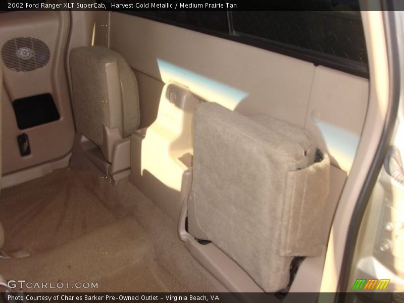 Harvest Gold Metallic / Medium Prairie Tan 2002 Ford Ranger XLT SuperCab