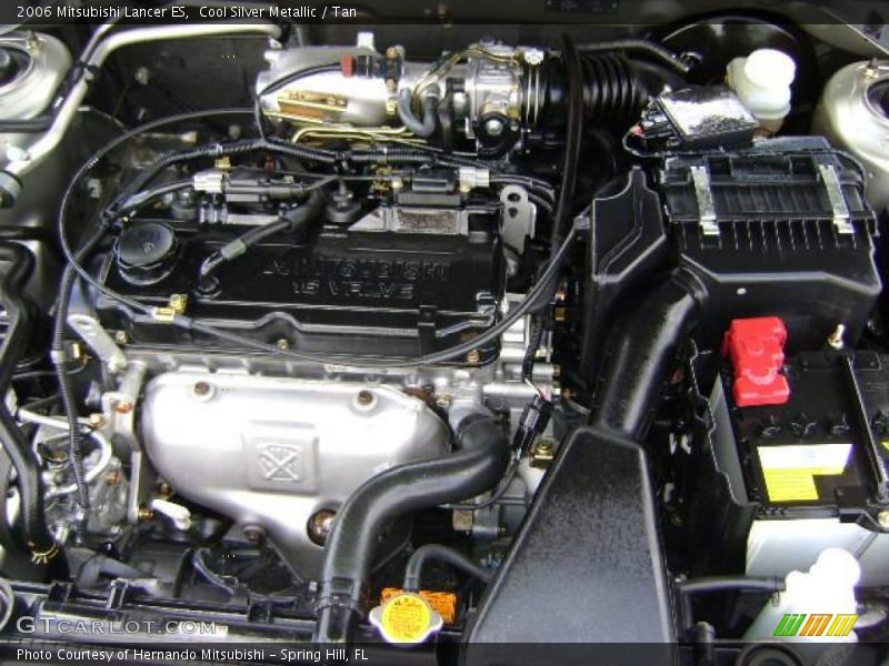 Cool Silver Metallic / Tan 2006 Mitsubishi Lancer ES