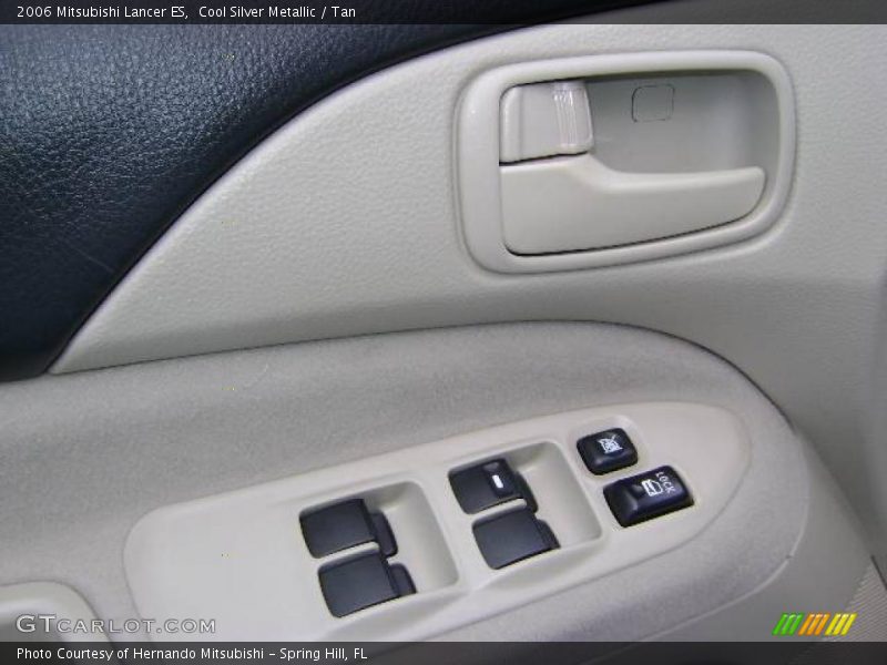 Cool Silver Metallic / Tan 2006 Mitsubishi Lancer ES