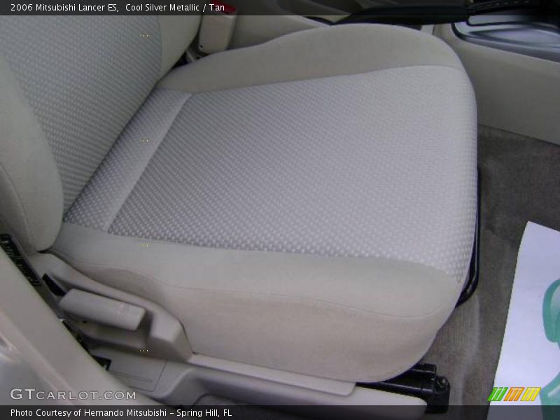 Cool Silver Metallic / Tan 2006 Mitsubishi Lancer ES