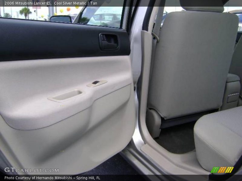 Cool Silver Metallic / Tan 2006 Mitsubishi Lancer ES