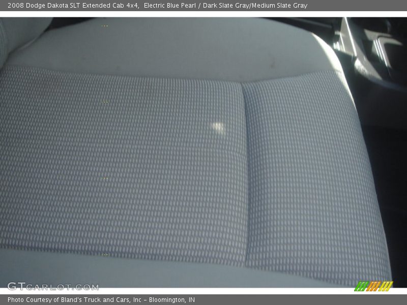 Electric Blue Pearl / Dark Slate Gray/Medium Slate Gray 2008 Dodge Dakota SLT Extended Cab 4x4