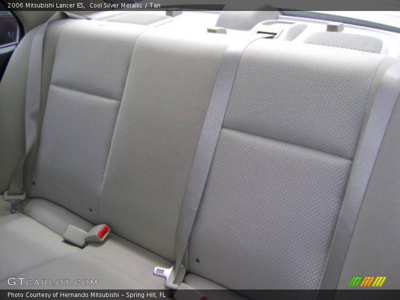 Cool Silver Metallic / Tan 2006 Mitsubishi Lancer ES