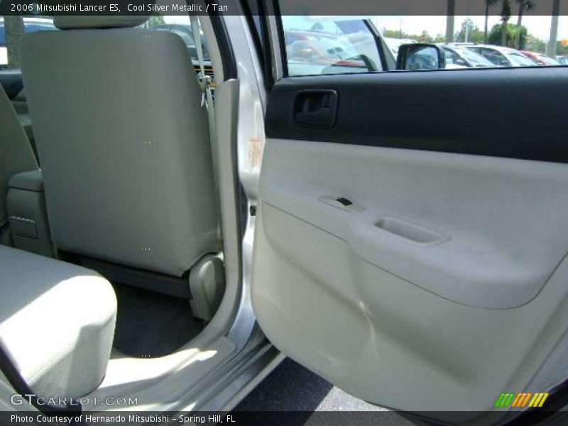 Cool Silver Metallic / Tan 2006 Mitsubishi Lancer ES