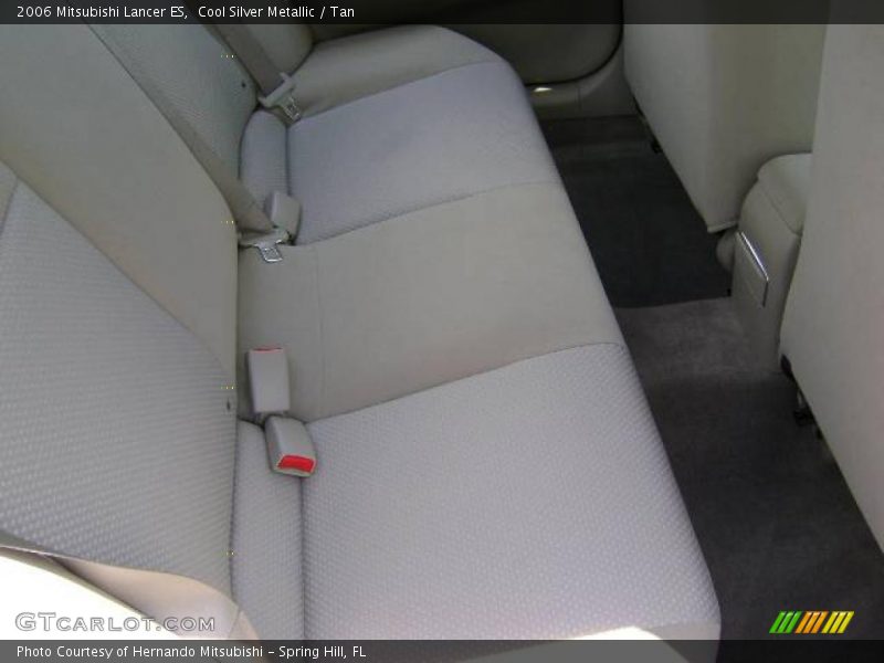 Cool Silver Metallic / Tan 2006 Mitsubishi Lancer ES