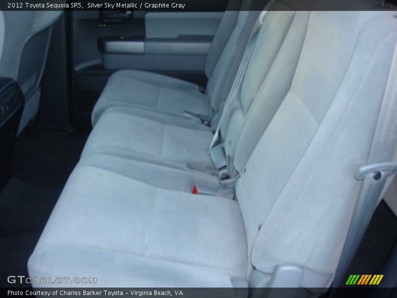Silver Sky Metallic / Graphite Gray 2012 Toyota Sequoia SR5