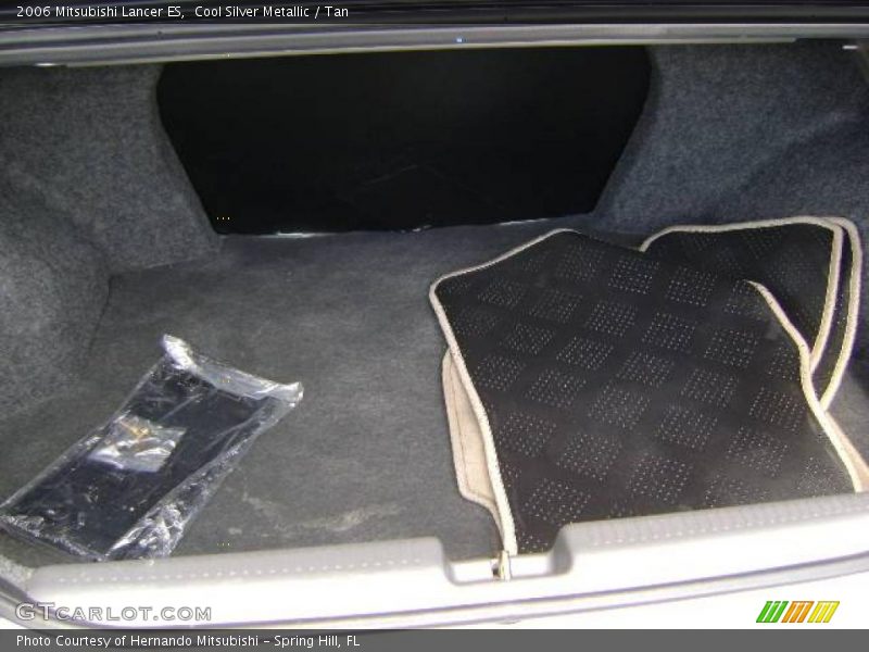 Cool Silver Metallic / Tan 2006 Mitsubishi Lancer ES