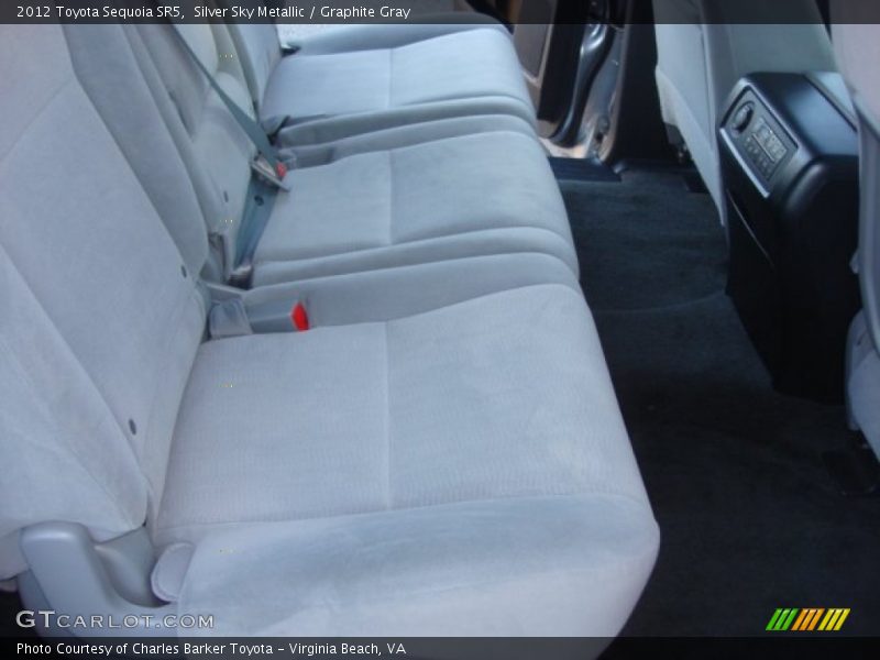 Silver Sky Metallic / Graphite Gray 2012 Toyota Sequoia SR5