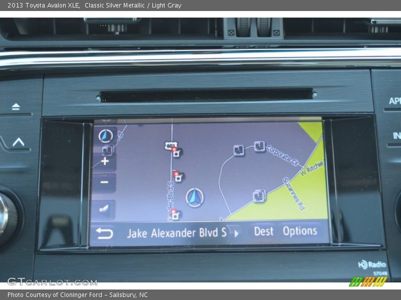 Classic Silver Metallic / Light Gray 2013 Toyota Avalon XLE