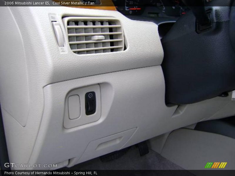 Cool Silver Metallic / Tan 2006 Mitsubishi Lancer ES
