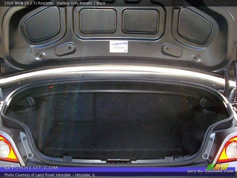 Sterling Grey Metallic / Black 2005 BMW Z4 2.5i Roadster