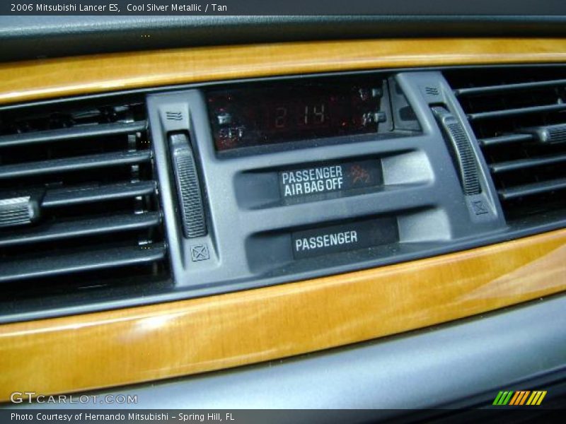 Cool Silver Metallic / Tan 2006 Mitsubishi Lancer ES