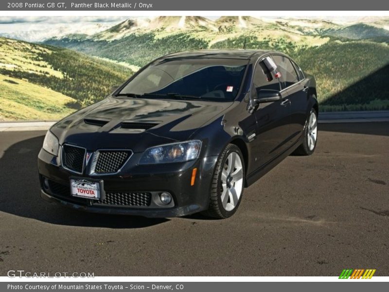 Panther Black Metallic / Onyx 2008 Pontiac G8 GT