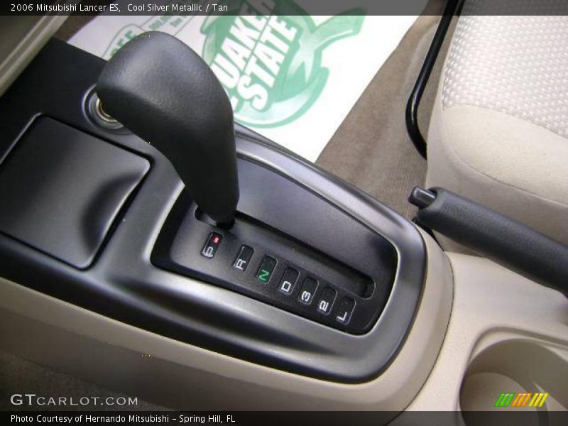 Cool Silver Metallic / Tan 2006 Mitsubishi Lancer ES