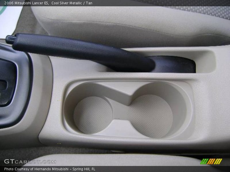 Cool Silver Metallic / Tan 2006 Mitsubishi Lancer ES