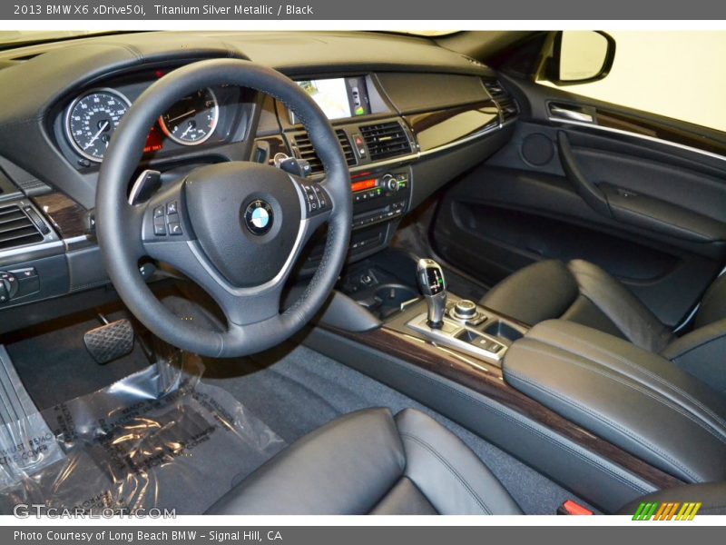 Black Interior - 2013 X6 xDrive50i 