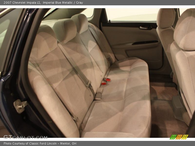 Imperial Blue Metallic / Gray 2007 Chevrolet Impala LS