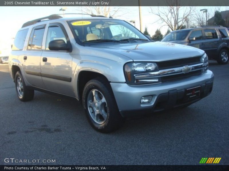 Silverstone Metallic / Light Gray 2005 Chevrolet TrailBlazer LS