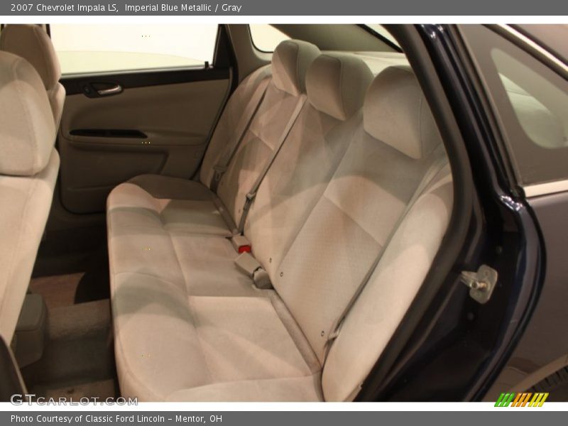 Imperial Blue Metallic / Gray 2007 Chevrolet Impala LS