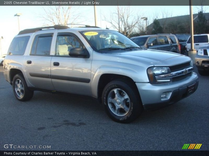 Silverstone Metallic / Light Gray 2005 Chevrolet TrailBlazer LS