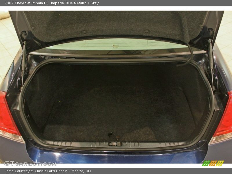 Imperial Blue Metallic / Gray 2007 Chevrolet Impala LS