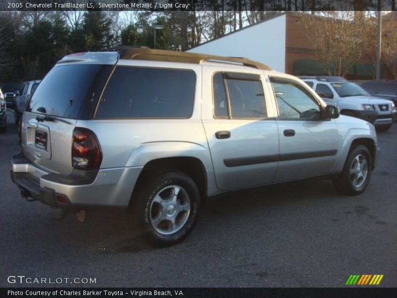Silverstone Metallic / Light Gray 2005 Chevrolet TrailBlazer LS