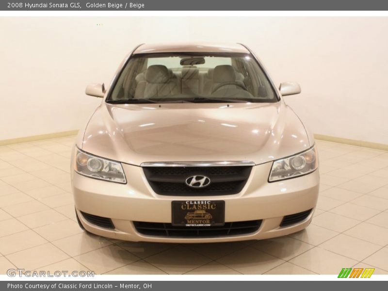 Golden Beige / Beige 2008 Hyundai Sonata GLS