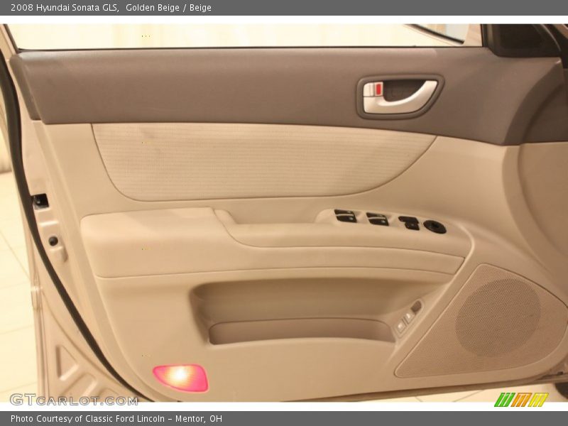 Golden Beige / Beige 2008 Hyundai Sonata GLS
