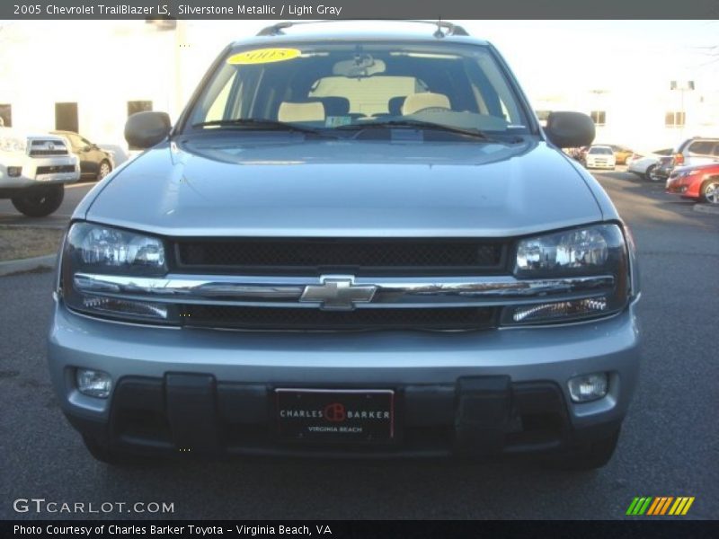 Silverstone Metallic / Light Gray 2005 Chevrolet TrailBlazer LS