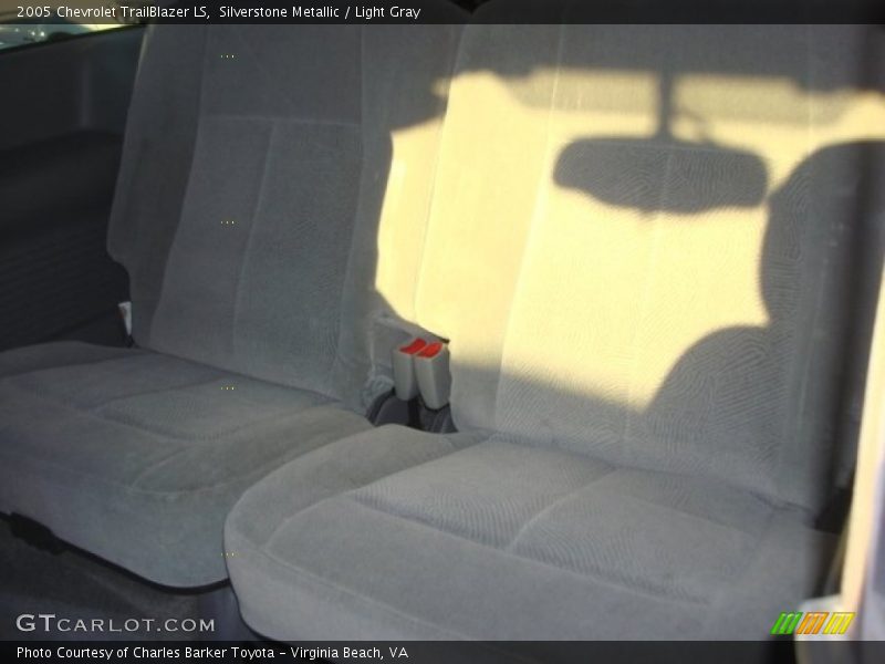 Silverstone Metallic / Light Gray 2005 Chevrolet TrailBlazer LS