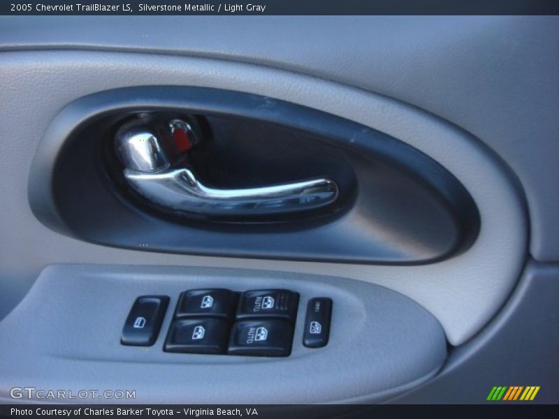 Silverstone Metallic / Light Gray 2005 Chevrolet TrailBlazer LS