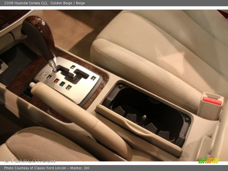 Golden Beige / Beige 2008 Hyundai Sonata GLS