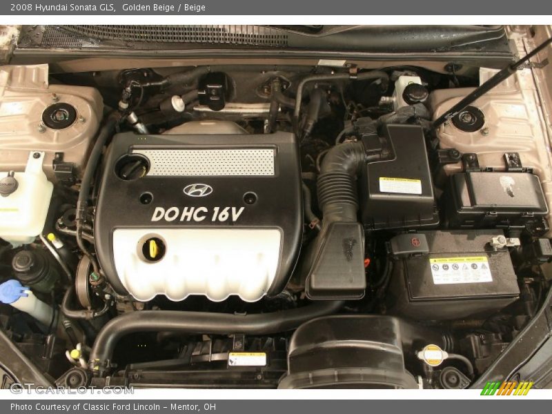 Golden Beige / Beige 2008 Hyundai Sonata GLS