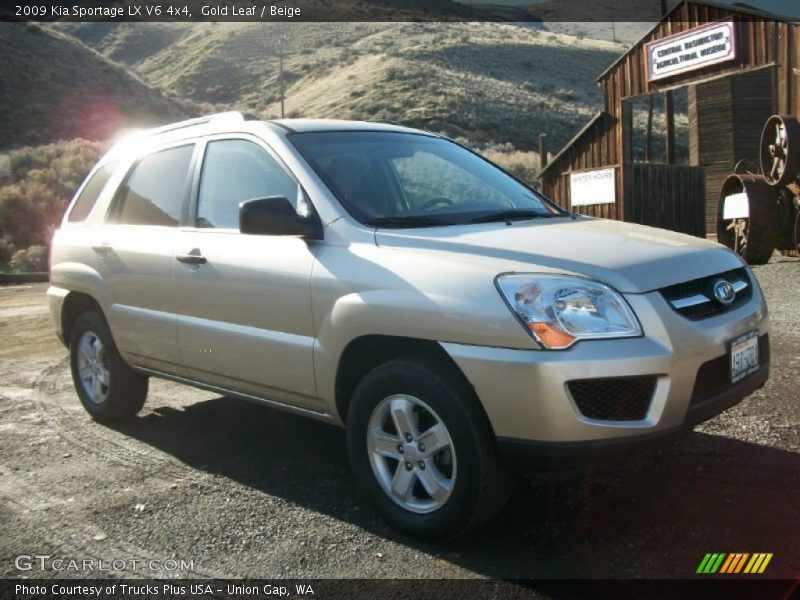 Gold Leaf / Beige 2009 Kia Sportage LX V6 4x4