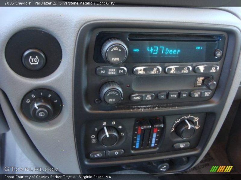 Silverstone Metallic / Light Gray 2005 Chevrolet TrailBlazer LS