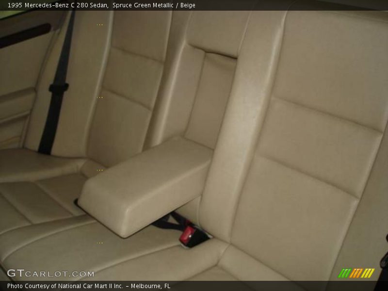Spruce Green Metallic / Beige 1995 Mercedes-Benz C 280 Sedan