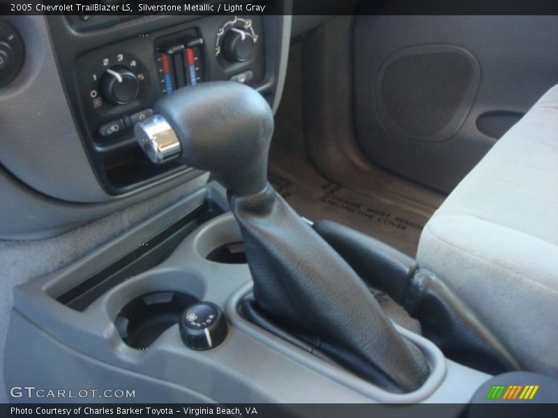 Silverstone Metallic / Light Gray 2005 Chevrolet TrailBlazer LS