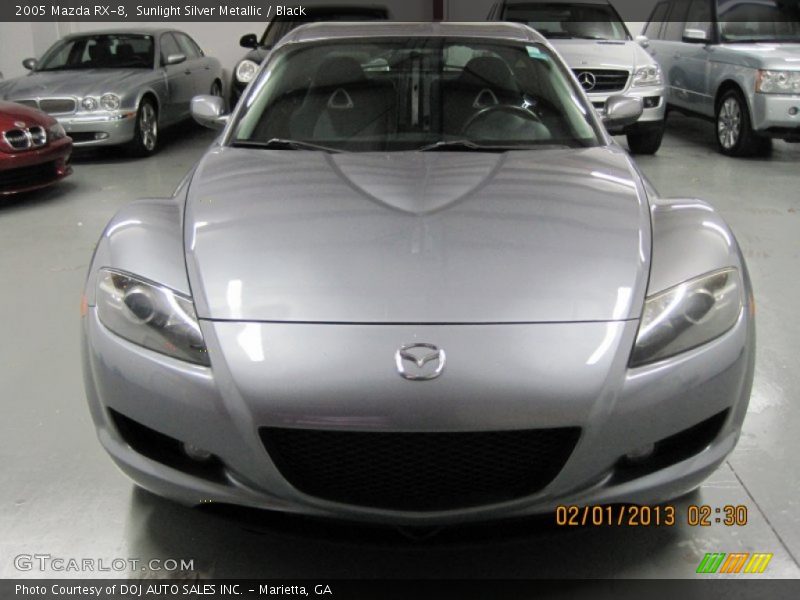 Sunlight Silver Metallic / Black 2005 Mazda RX-8