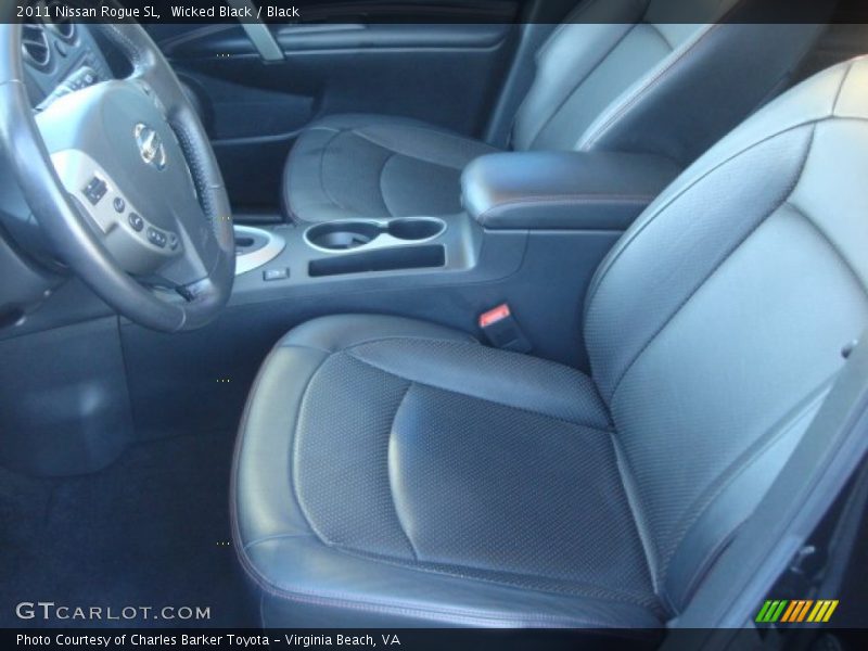 Wicked Black / Black 2011 Nissan Rogue SL