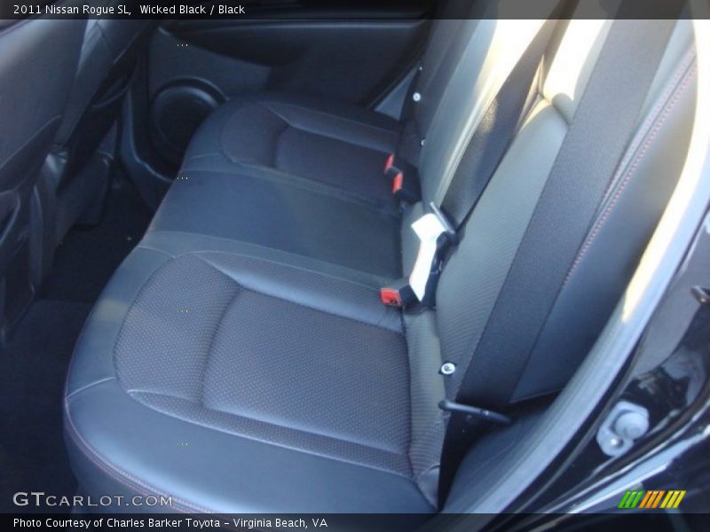 Wicked Black / Black 2011 Nissan Rogue SL