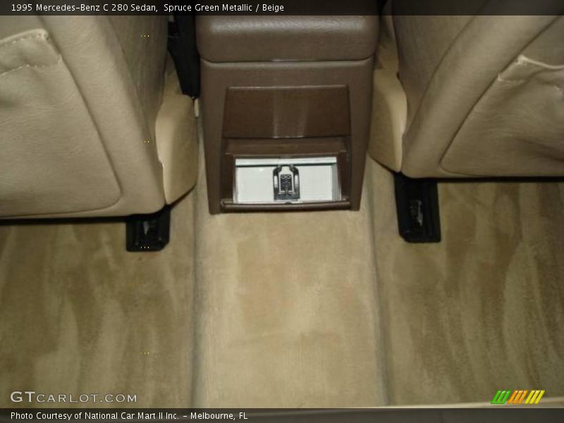 Spruce Green Metallic / Beige 1995 Mercedes-Benz C 280 Sedan