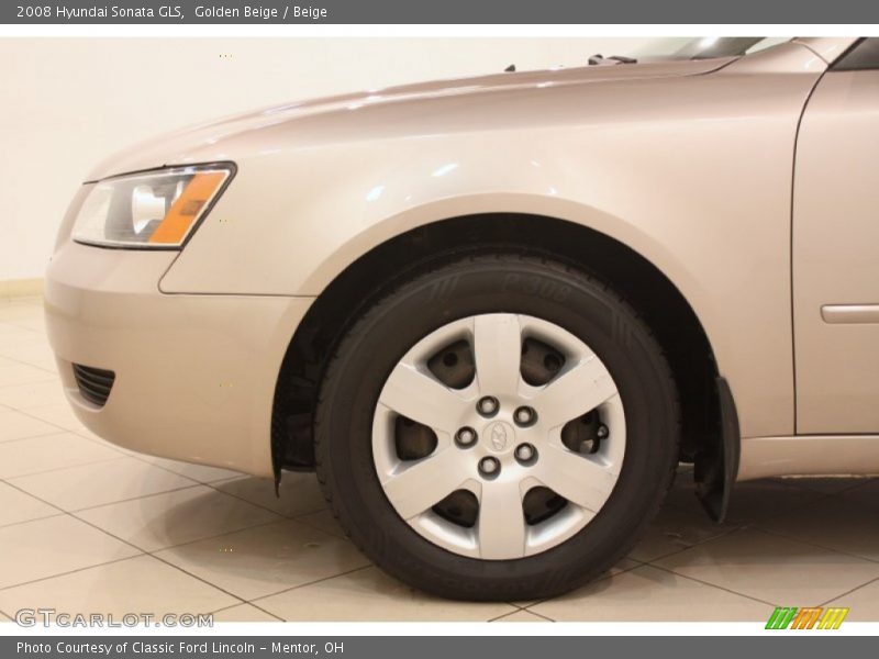 Golden Beige / Beige 2008 Hyundai Sonata GLS