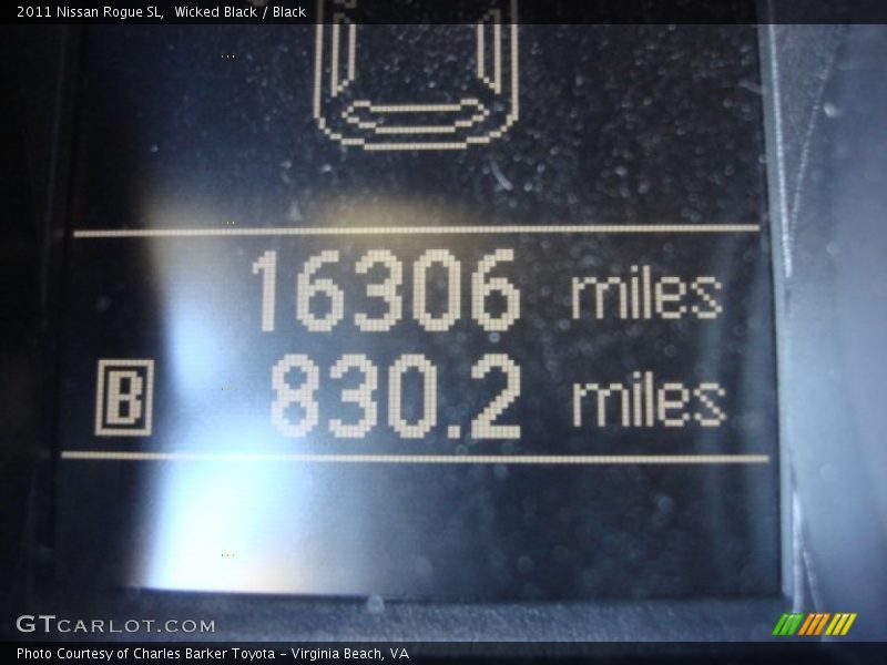 Wicked Black / Black 2011 Nissan Rogue SL